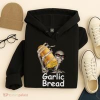 Garlic Bread Skeleton Funny Hoodie thumb 4