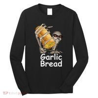 Garlic Bread Skeleton Funny Long Sleeve Shirt thumb 0