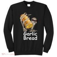 Garlic Bread Skeleton Funny Sweatshirt thumb 0