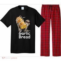 Garlic Bread Skeleton Funny Pajama Set thumb 0