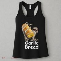 Garlic Bread Skeleton Funny Women's Tank Top thumb 3