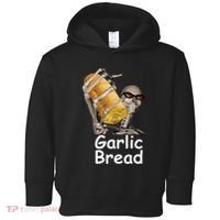 Garlic Bread Skeleton Funny Toddler Hoodie thumb 0