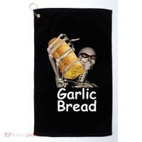 Garlic Bread Skeleton Funny Golf Towel thumb 0