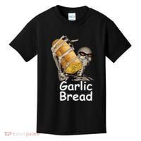 Garlic Bread Skeleton Funny Kids T-Shirt thumb 0