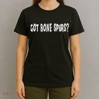 Got Bone Spurs Funny Anti Trump Military Veteran T-Shirt thumb 4