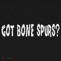 Got Bone Spurs Funny Anti Trump Military Veteran T-Shirt thumb 7