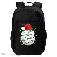 Golf Ball Santa Hat S Christmas Golfing Xmas Lights Backpack thumb 0