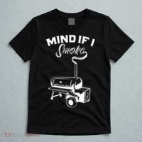 Grilling Bbq Smoker Food Lover Grill Mind If I Smoke Gift T-Shirt thumb 5