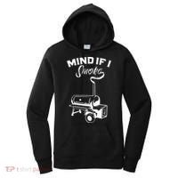Grilling Bbq Smoker Food Lover Grill Mind If I Smoke Gift Women's Hoodie thumb 0