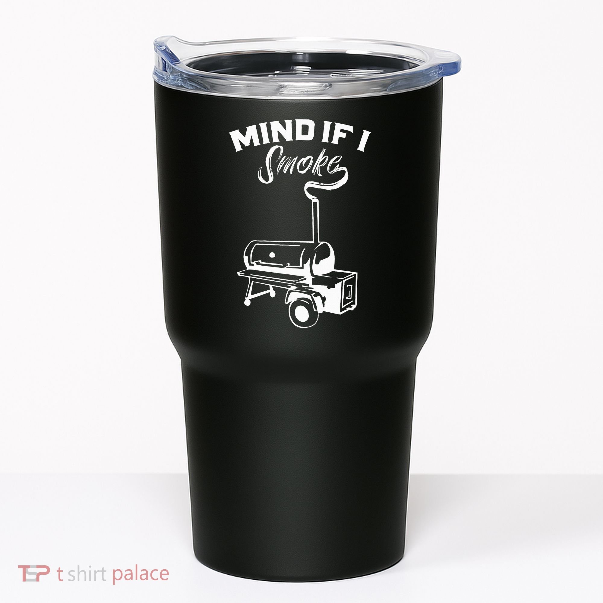 Grilling Bbq Smoker Food Lover Grill Mind If I Smoke Gift Tumbler