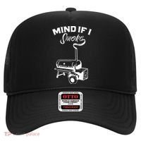 Grilling Bbq Smoker Food Lover Grill Mind If I Smoke Gift Hat thumb 0