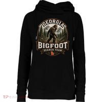 Georgia Bigfoot Search Team Adventure Womens Funnel Neck Pullover Hood thumb 0