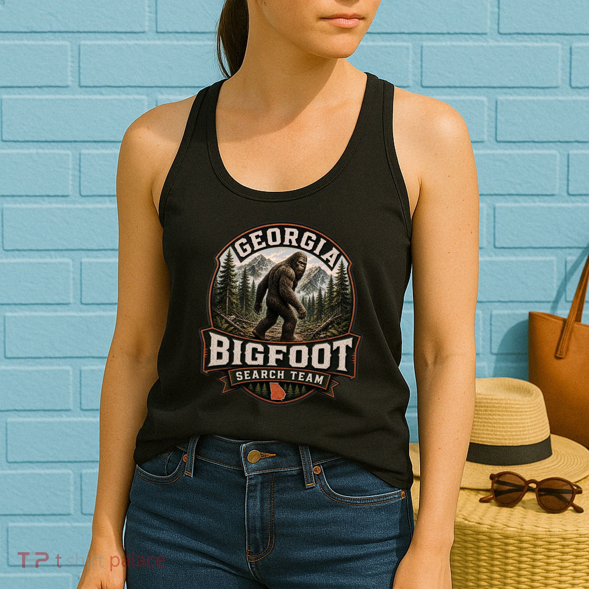 Georgia Bigfoot Search Team Adventure Women's Tank Top