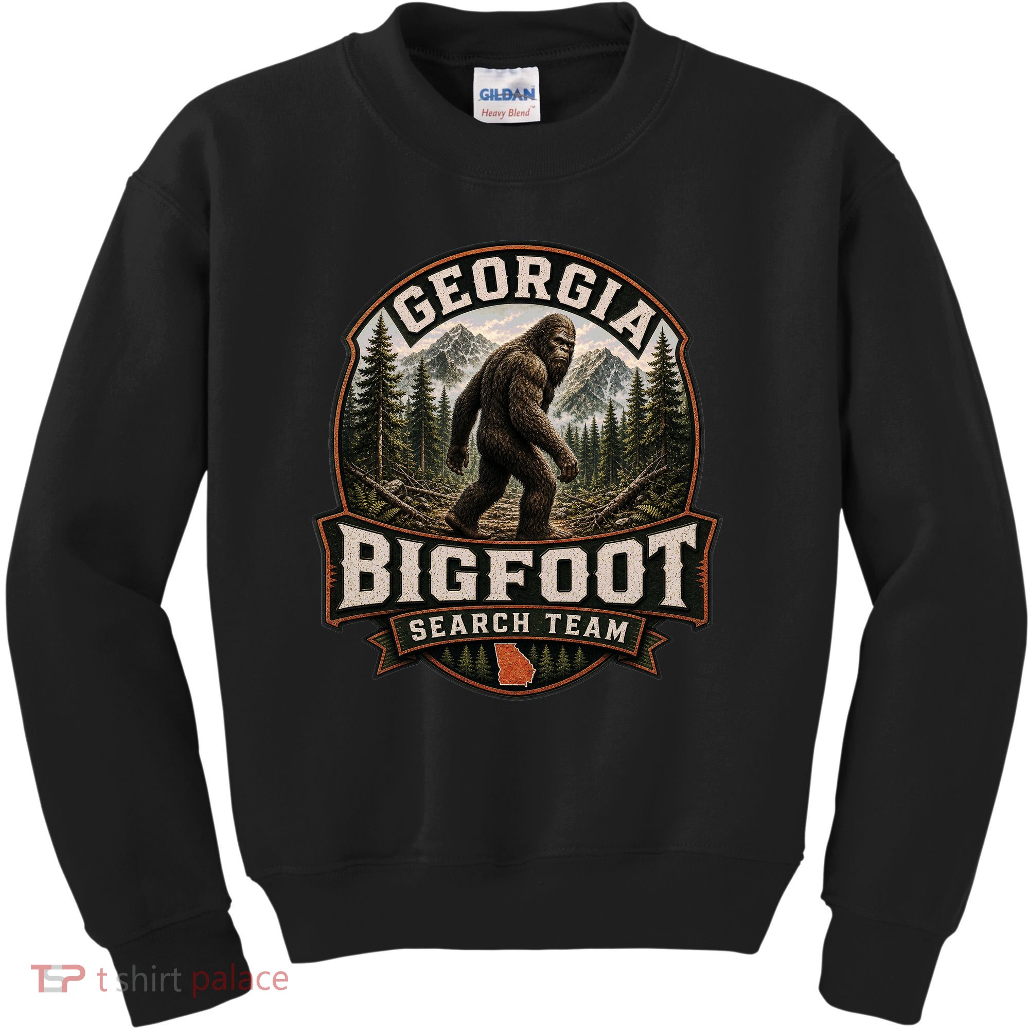 Georgia Bigfoot Search Team Adventure Kids Sweatshirt