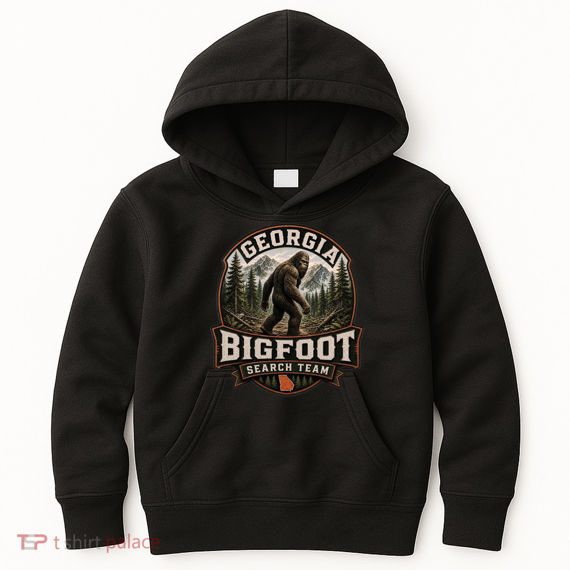 Georgia Bigfoot Search Team Adventure Kids Hoodie