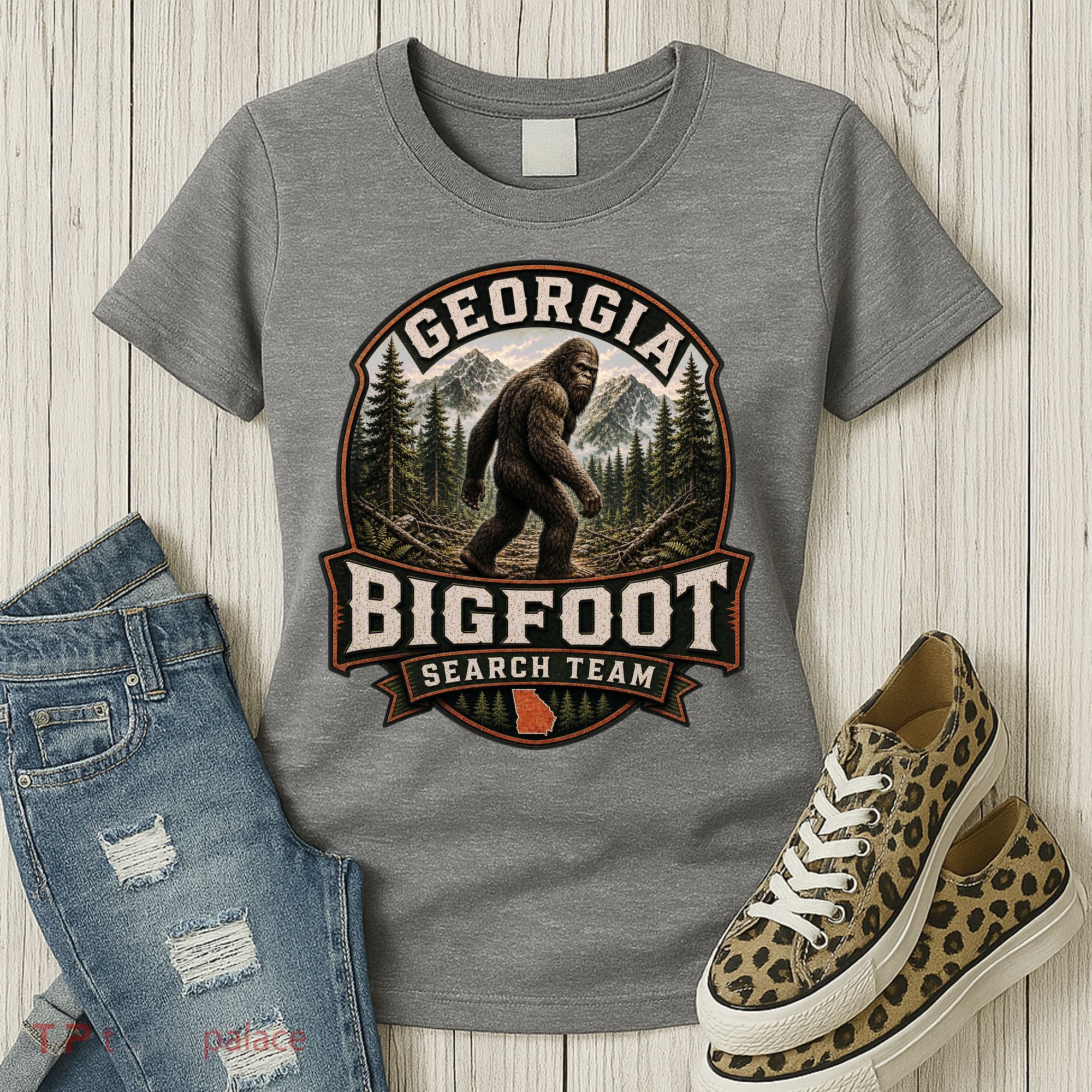 Georgia Bigfoot Search Team Adventure Women's T-Shirt