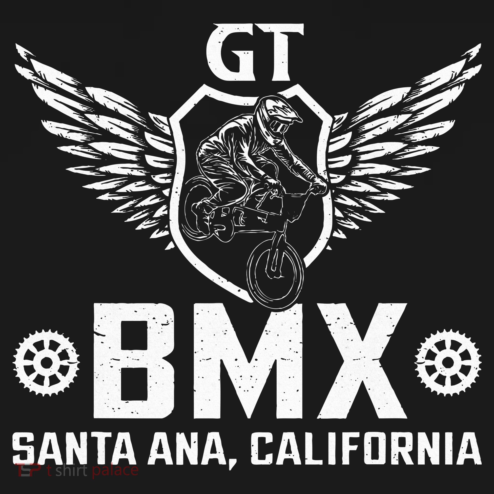 Gt Bmx Santa Ana California T-Shirt