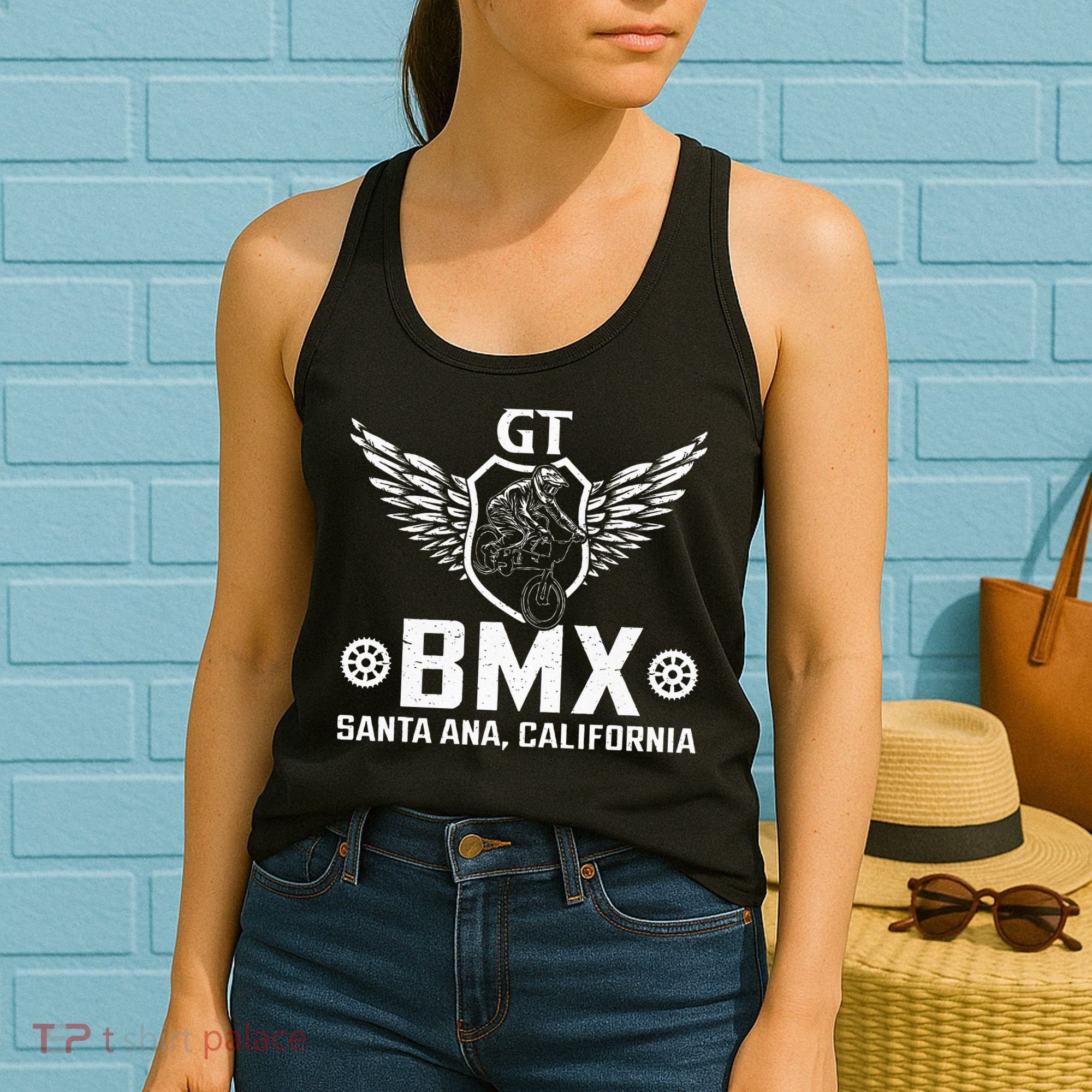 Gt Bmx Santa Ana California Women's Tank Top
