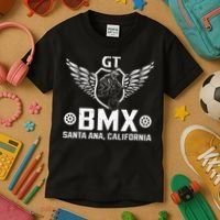 Gt Bmx Santa Ana California Kids T-Shirt thumb 3