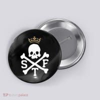 Glenn Beck Stf Skull & Bones Button thumb 0