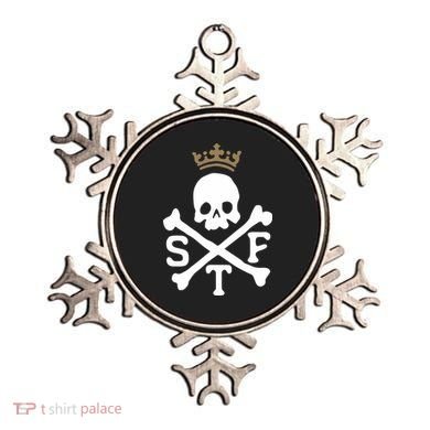 Glenn Beck Stf Skull & Bones Ornament