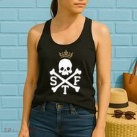Glenn Beck Stf Skull & Bones Women's Tank Top thumb 2