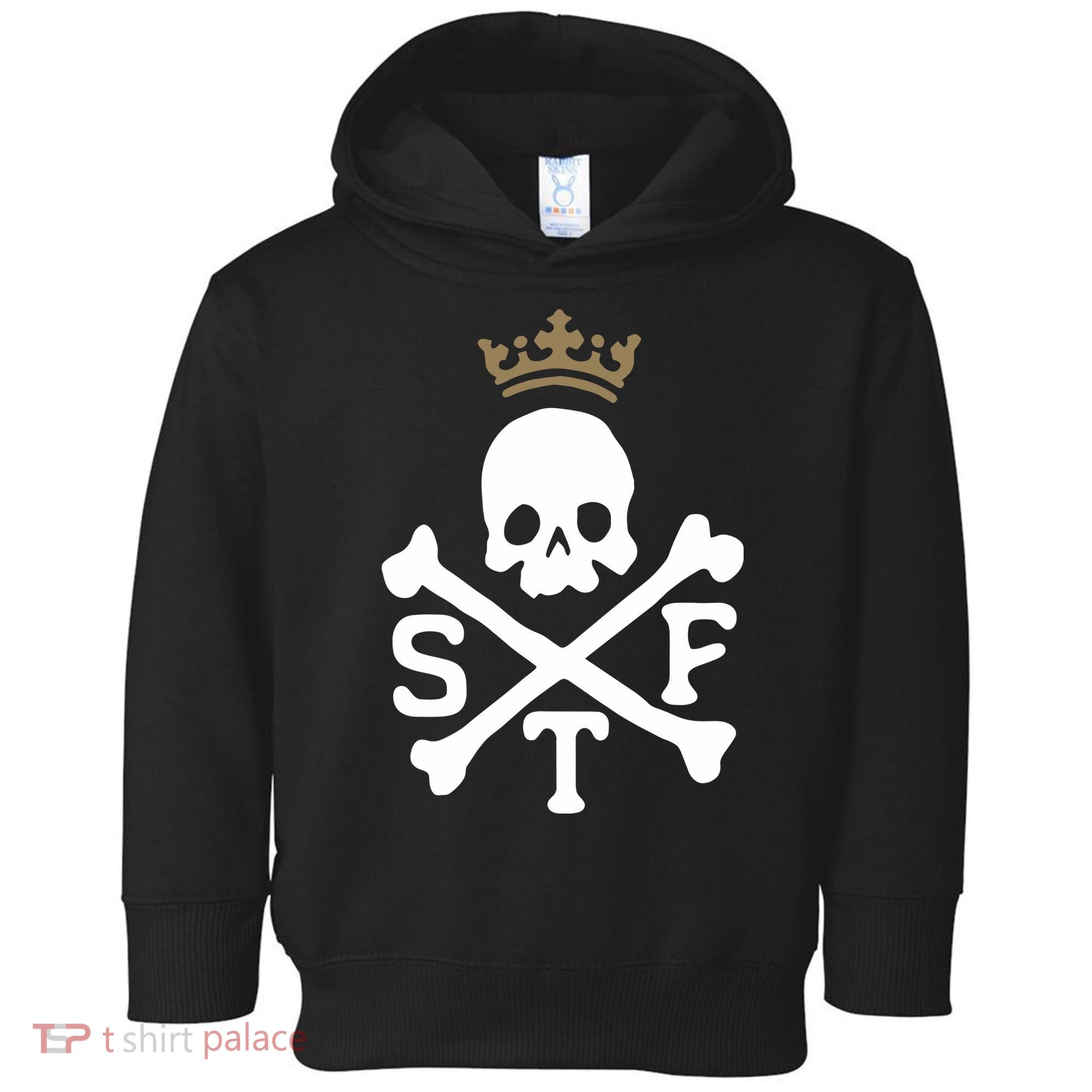 Glenn Beck Stf Skull & Bones Toddler Hoodie