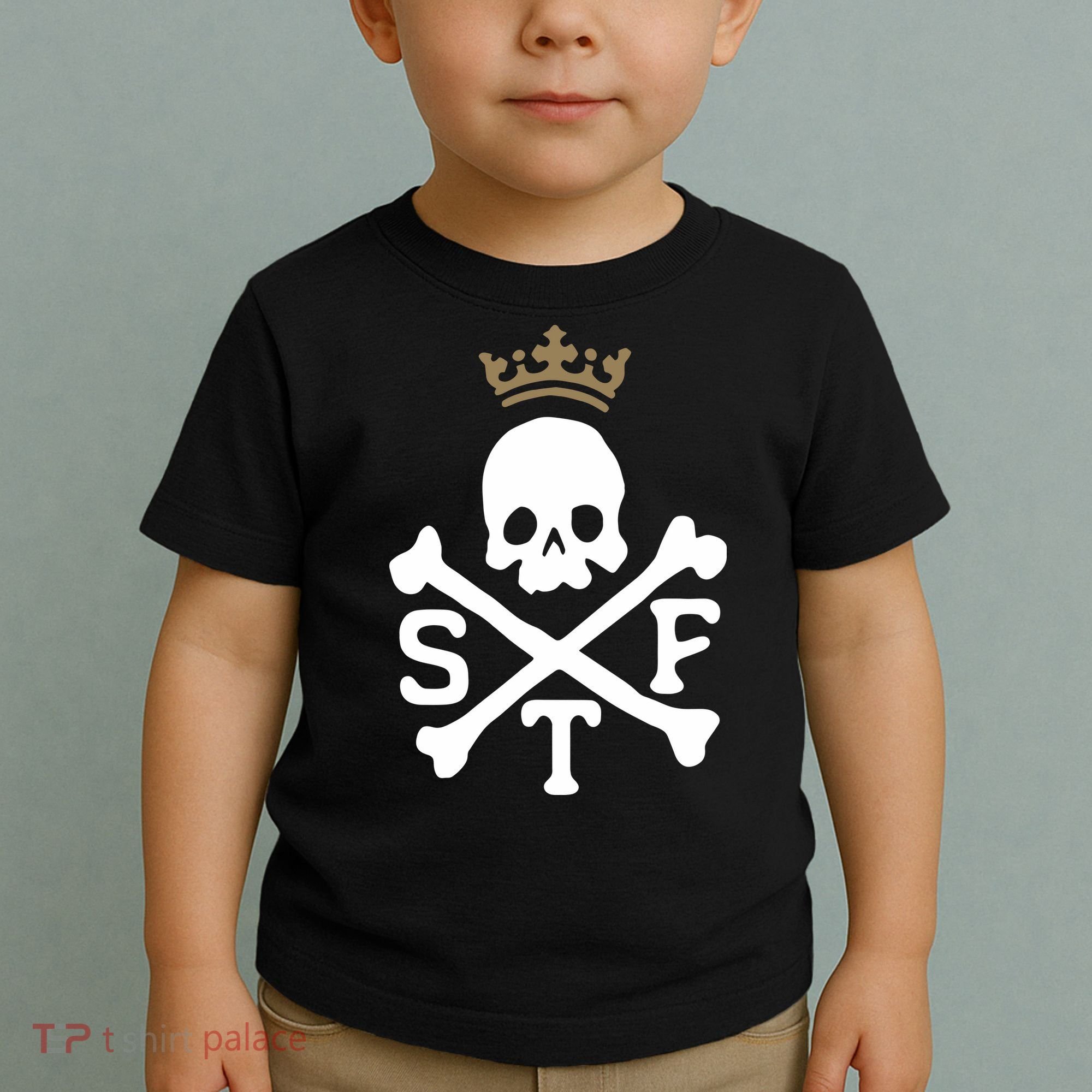 Glenn Beck Stf Skull & Bones Toddler T-Shirt