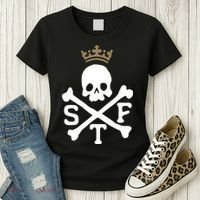 Glenn Beck Stf Skull & Bones Women's T-Shirt thumb 3
