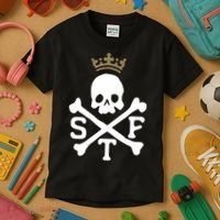 Glenn Beck Stf Skull & Bones Kids T-Shirt thumb 3