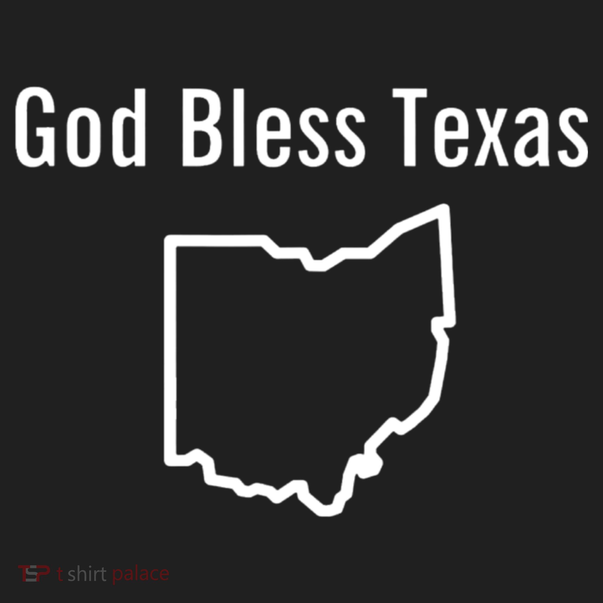 God Bless Texas Ohio Women's Sweatshirt
