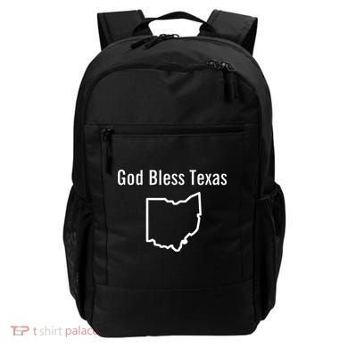 God Bless Texas Ohio Backpack
