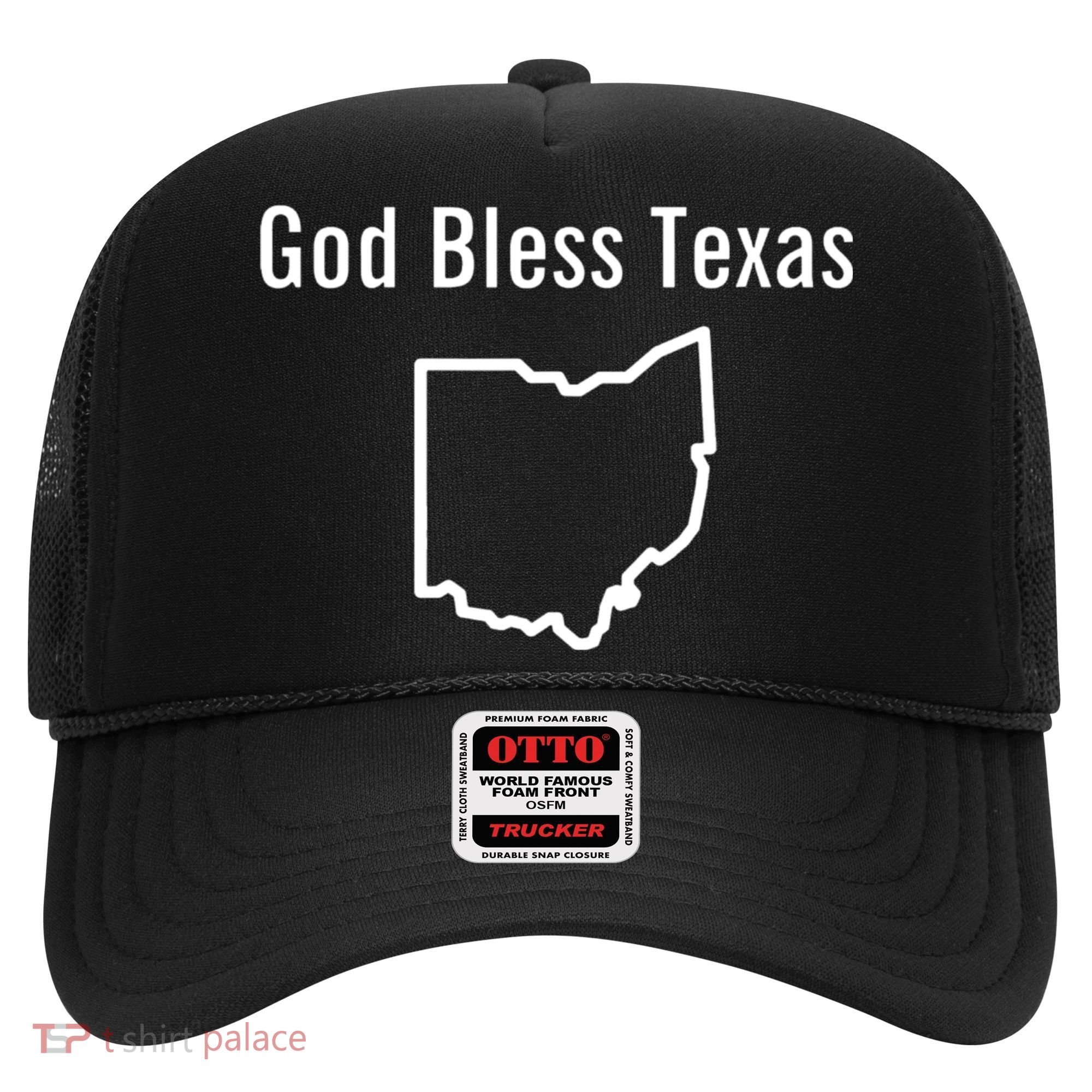 God Bless Texas Ohio Hat