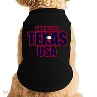 God Bless Texas Doggie Tank thumb 0