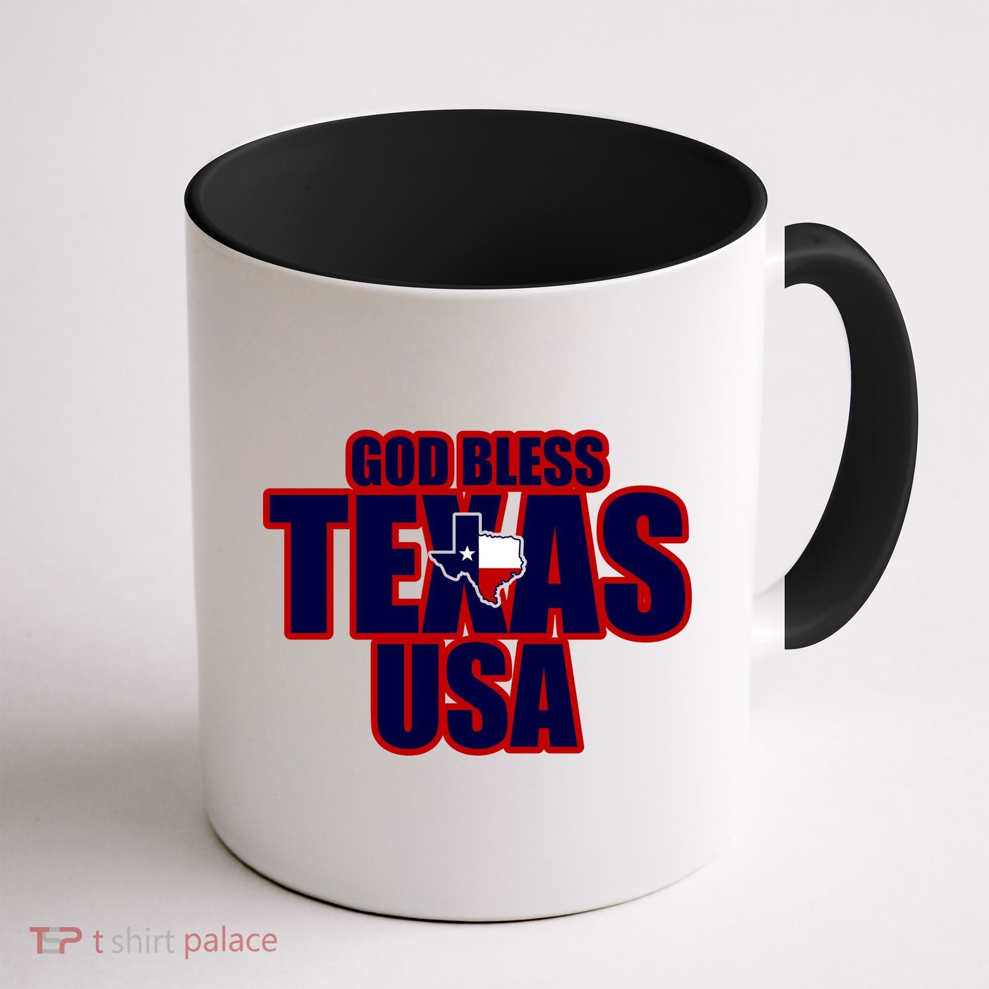 God Bless Texas Coffee Mug