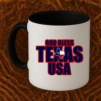 God Bless Texas Coffee Mug thumb 2