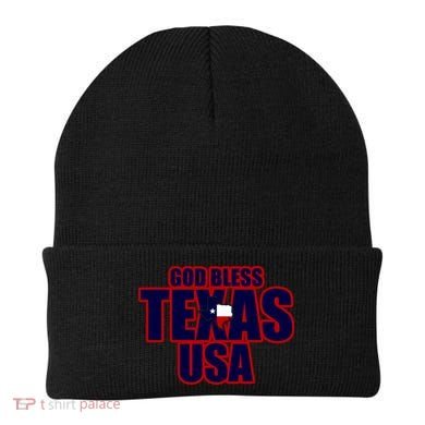 God Bless Texas Beanie