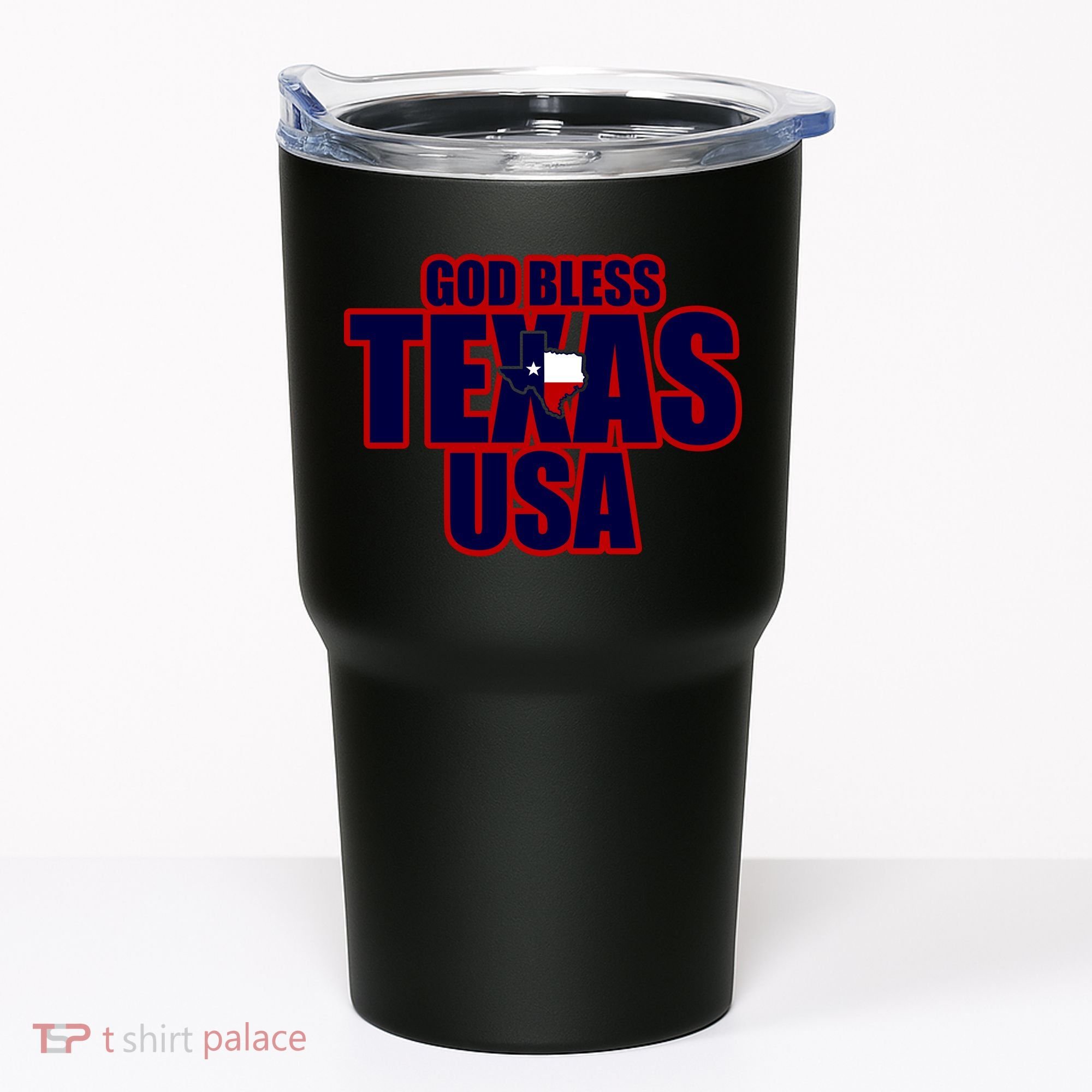 God Bless Texas Tumbler