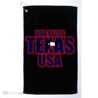 God Bless Texas Golf Towel thumb 0