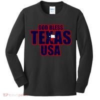 God Bless Texas Kids Long Sleeve Shirt thumb 0