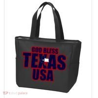 God Bless Texas Tote Bag thumb 3