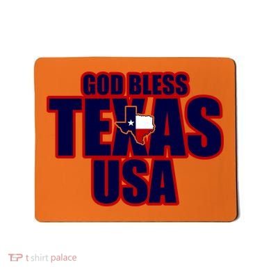 God Bless Texas Mousepad