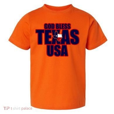 God Bless Texas Toddler T-Shirt