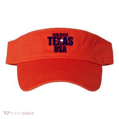 God Bless Texas Visor