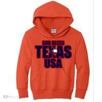 God Bless Texas Kids Hoodie thumb 0