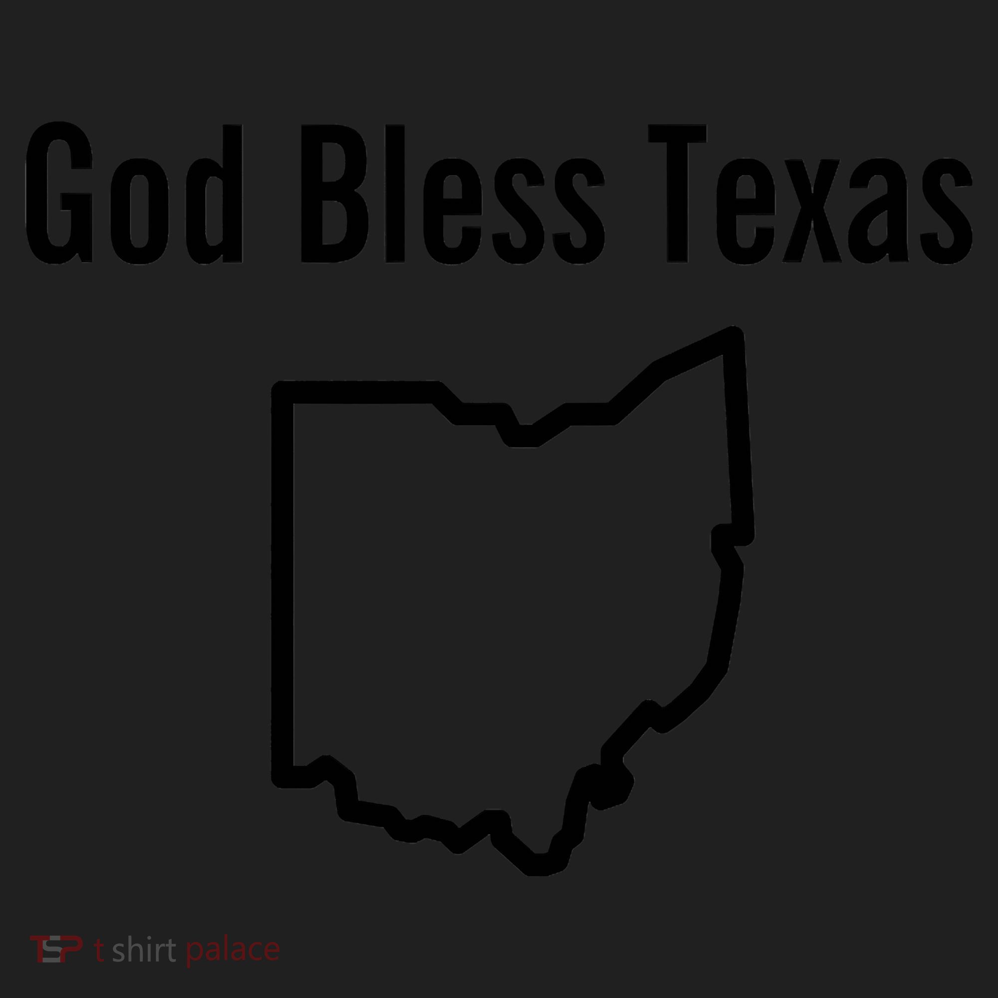 God Bless Texas Ohio Women's Sweatshirt