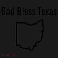 God Bless Texas Ohio Doggie Tank thumb 4