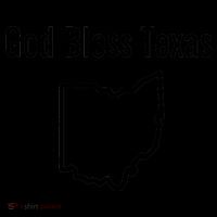 God Bless Texas Ohio Women's Long Sleeve Shirt thumb 2