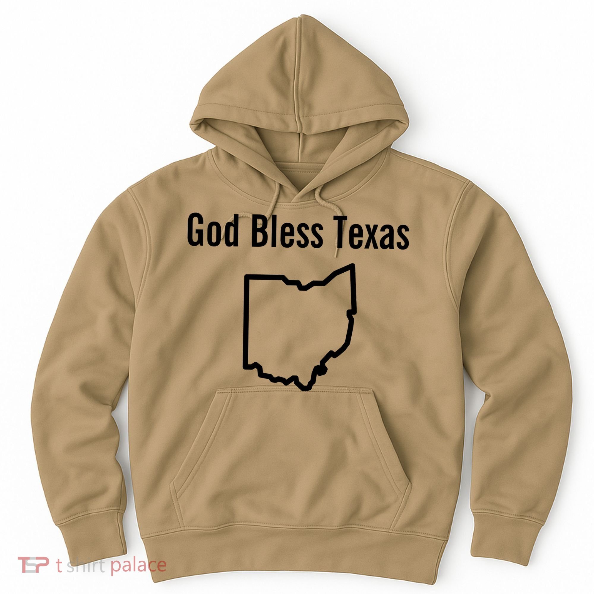 God Bless Texas Ohio Hoodie
