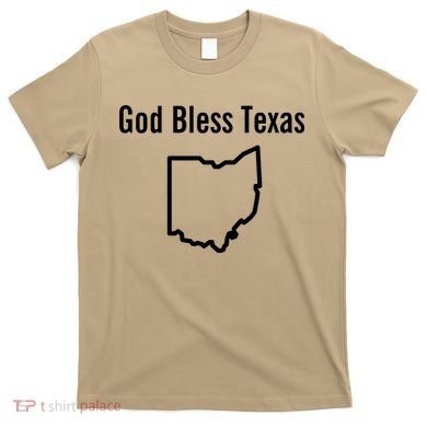 God Bless Texas Ohio T-Shirt